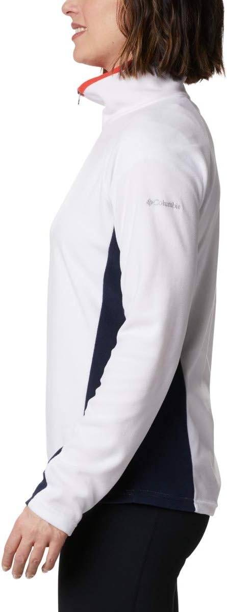 image:imageColumbia Glacial IV 12 Zip Fleece Pullover fr DamenWhite Dark Nocturnal