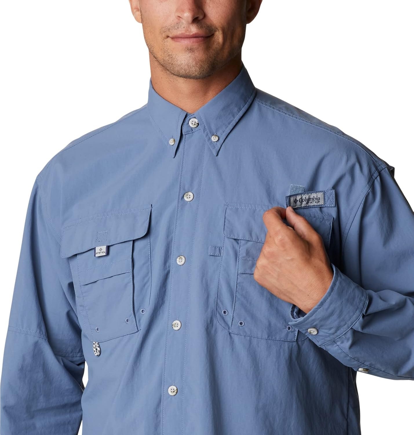 image:imageColumbia Herren Columbia Bahama II Langarmshirt 1er PackBlau Bluestone