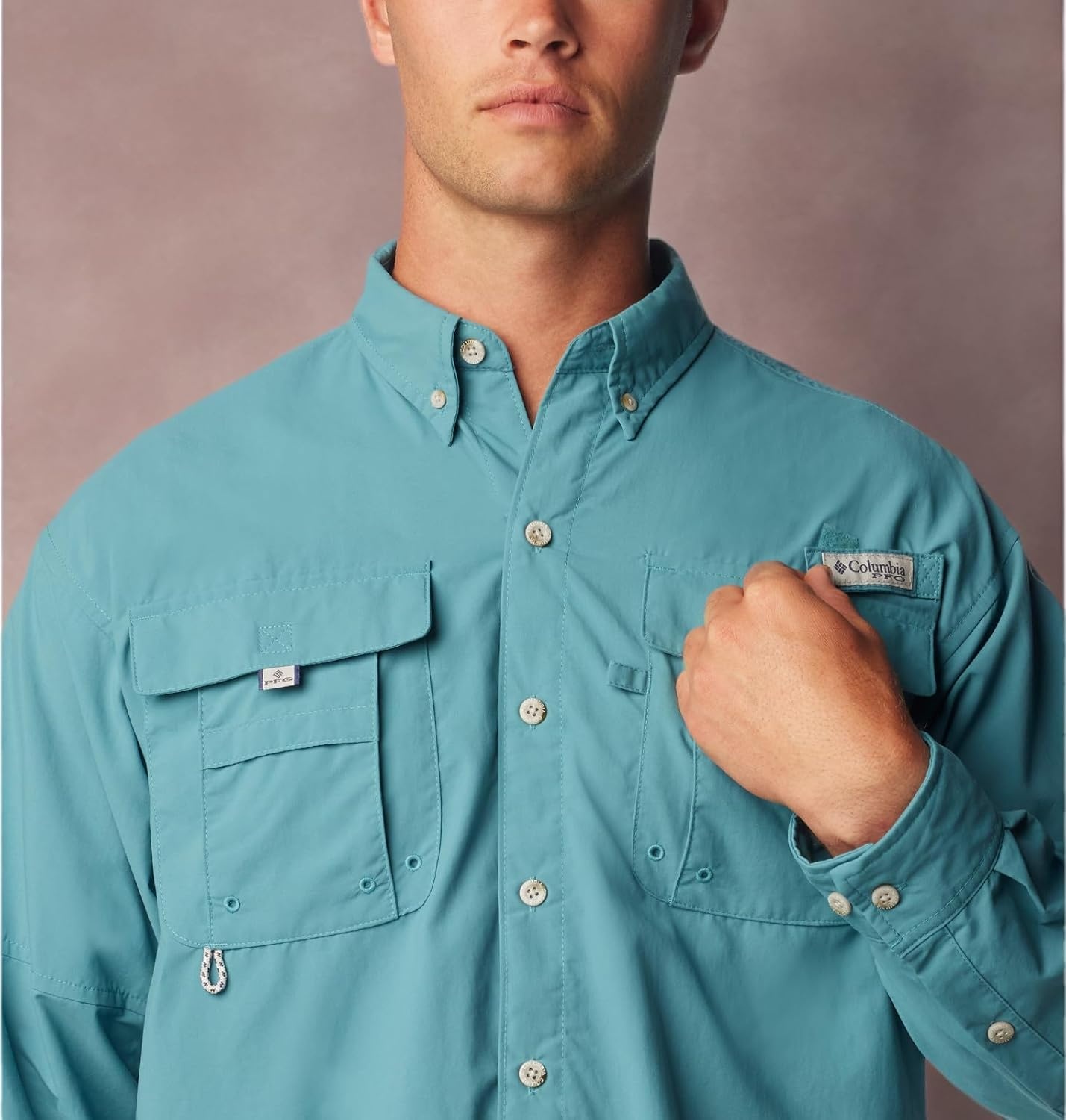 image:imageColumbia Herren Columbia Bahama II Langarmshirt 1er PackCanyon Blue