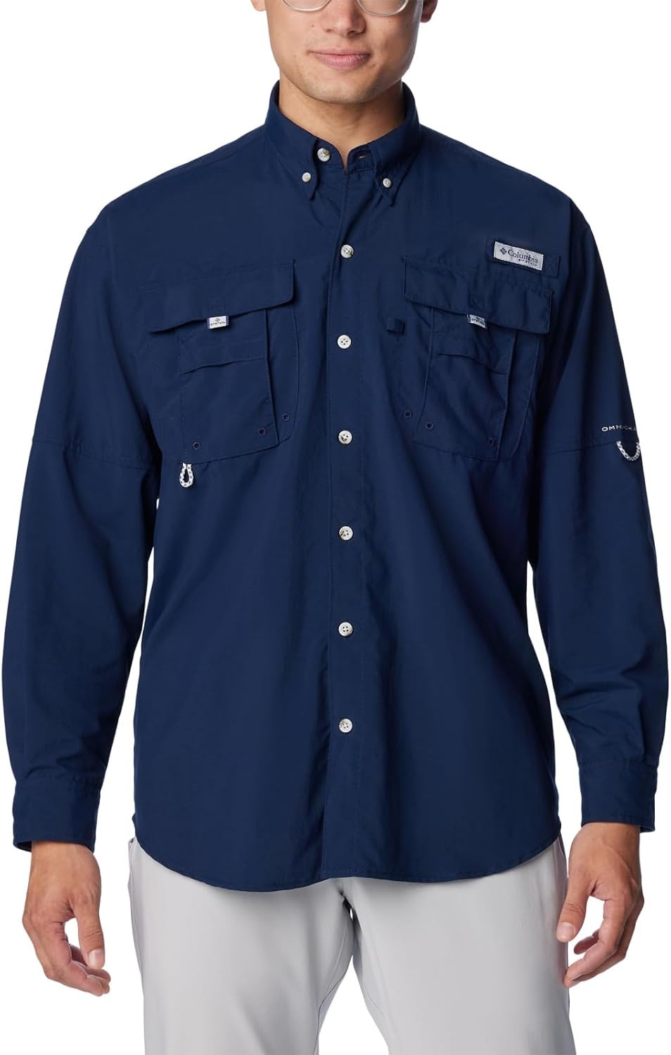 image:imageColumbia Herren Columbia Bahama II Langarmshirt 1er PackCollegiate Marineblau