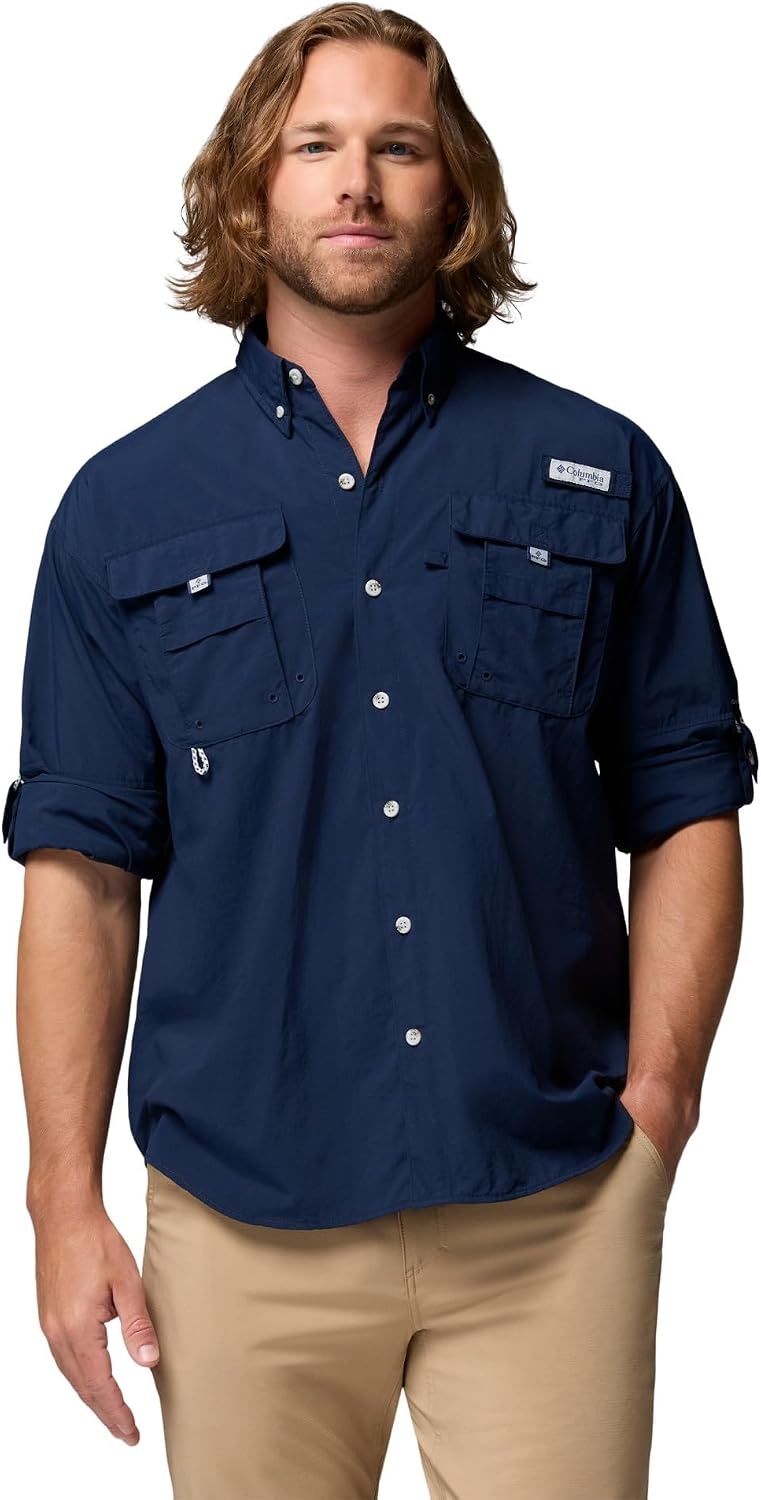 image:imageColumbia Herren Columbia Bahama II Langarmshirt 1er PackCollegiate Navy