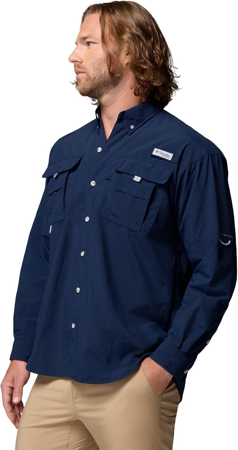 image:imageColumbia Herren Columbia Bahama II Langarmshirt 1er PackCollegiate Navy