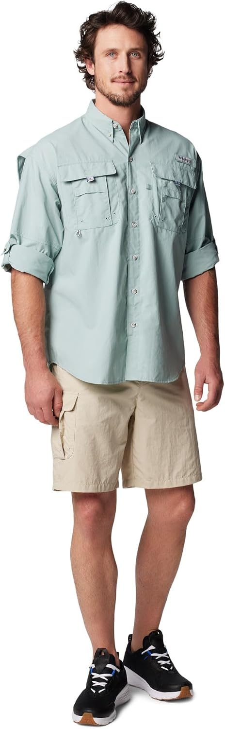 image:imageColumbia Herren Columbia Bahama II Langarmshirt 1er PackCrushed Blue