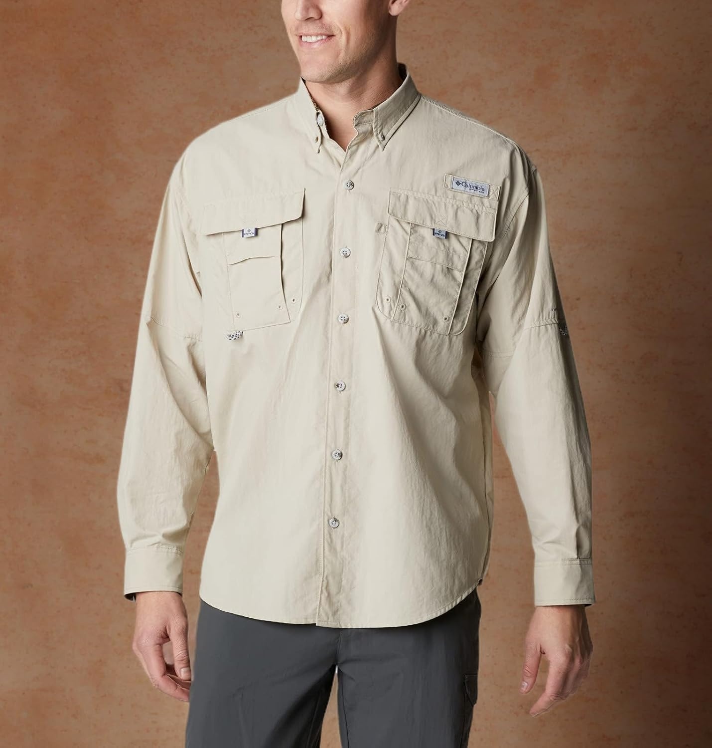 image:imageColumbia Herren Columbia Bahama II Langarmshirt 1er PackFossiliRealtree Edge