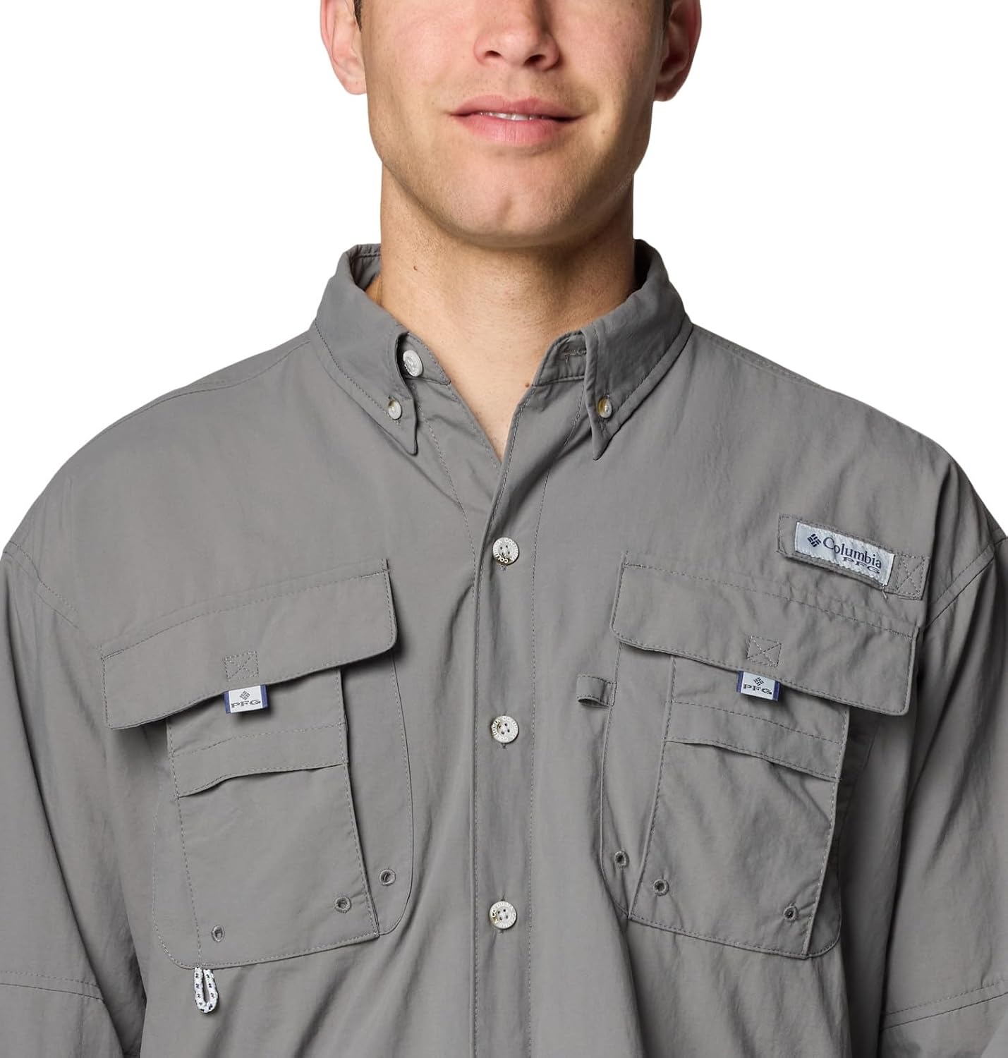 image:imageColumbia Herren Columbia Bahama II Langarmshirt 1er PackGrau City Grey