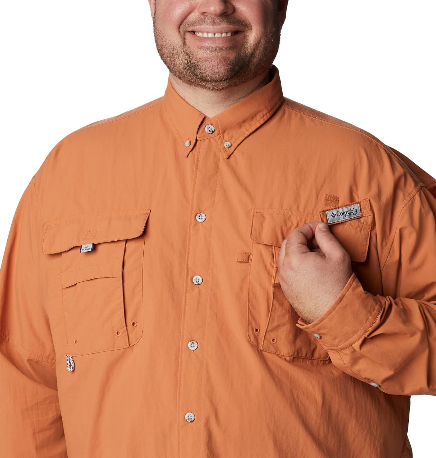 image:imageColumbia Herren Columbia Bahama II Langarmshirt 1er PackInsel Orange