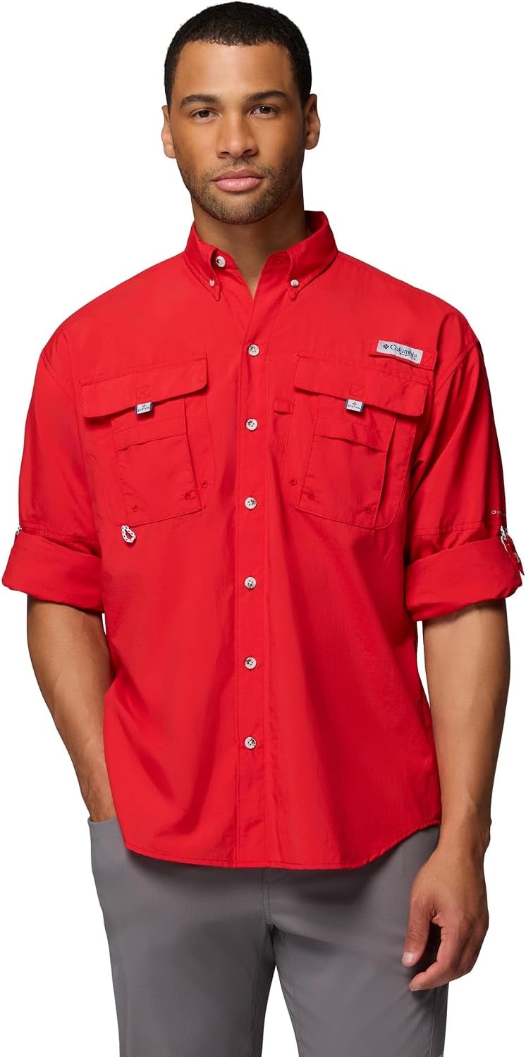 image:imageColumbia Herren Columbia Bahama II Langarmshirt 1er PackRoter Funke