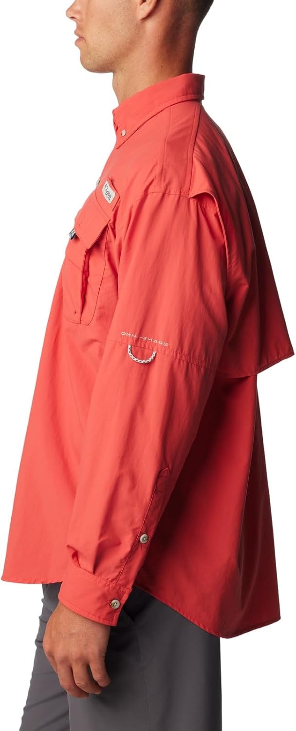 image:imageColumbia Herren Columbia Bahama II Langarmshirt 1er PackSunset Red