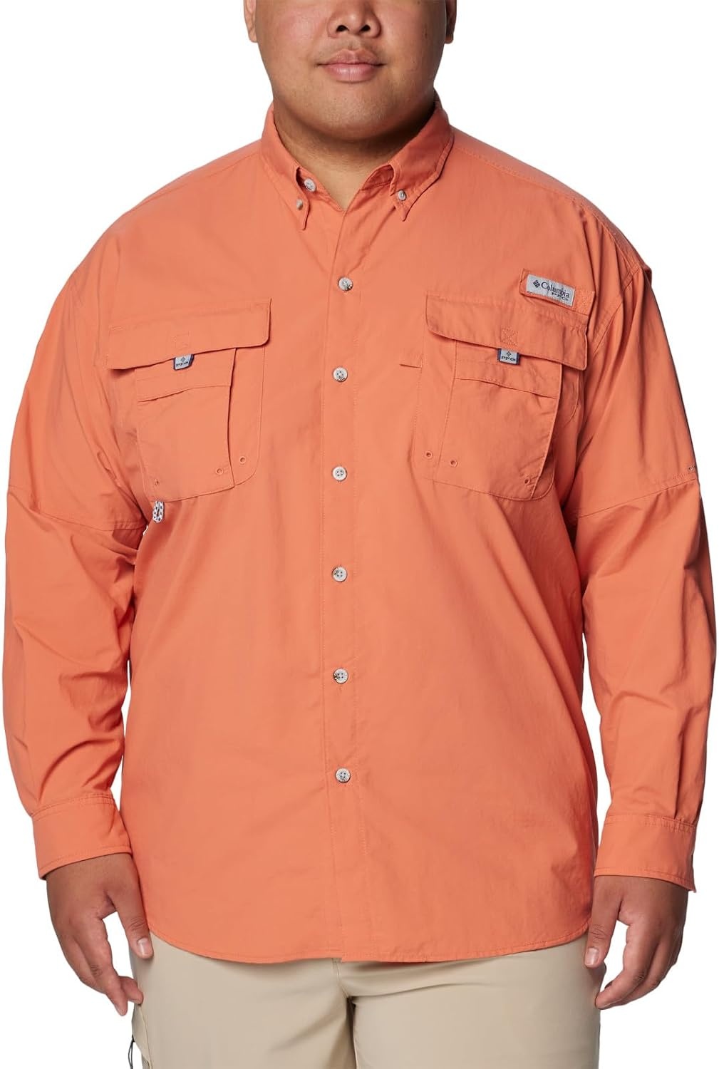 image:imageColumbia Herren Columbia Bahama II Langarmshirt 1er PackVerblasstes Pfirsich