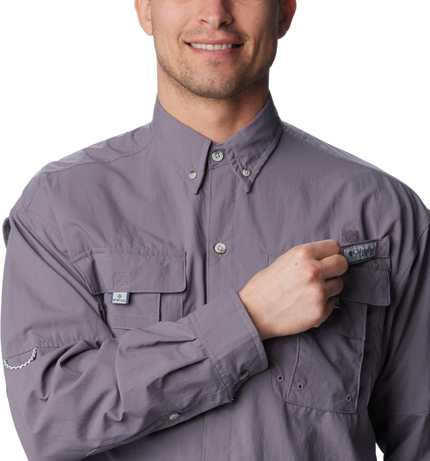 image:imageColumbia Herren Columbia Bahama II Langarmshirt 1er PackViolett Granite Purple