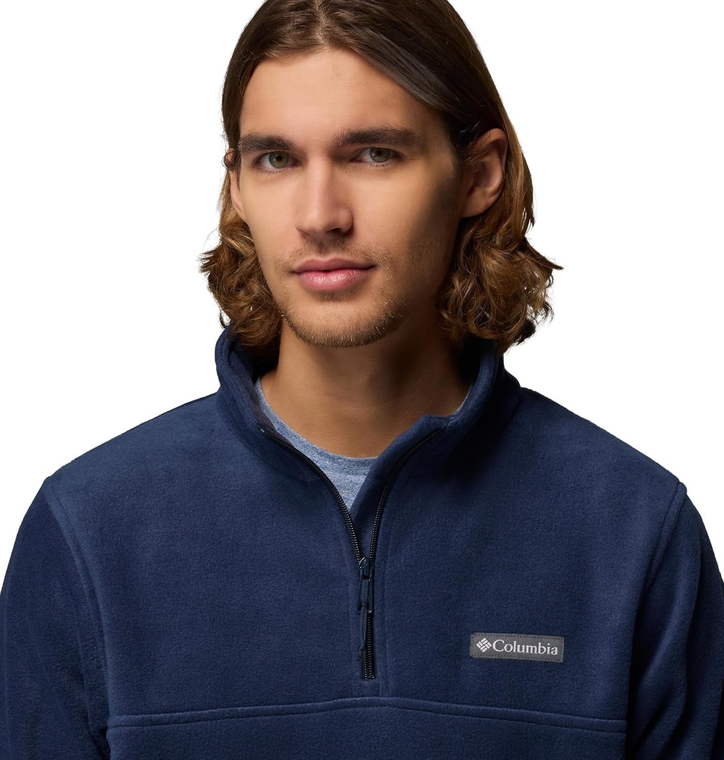 image:imageColumbia Herren FleecePullover mit halbem Reiverschluss Steens MountainCollegiate Navy