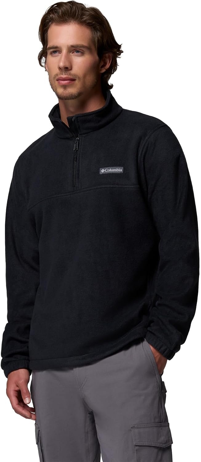 image:imageColumbia Herren FleecePullover mit halbem Reiverschluss Steens MountainSchwarz