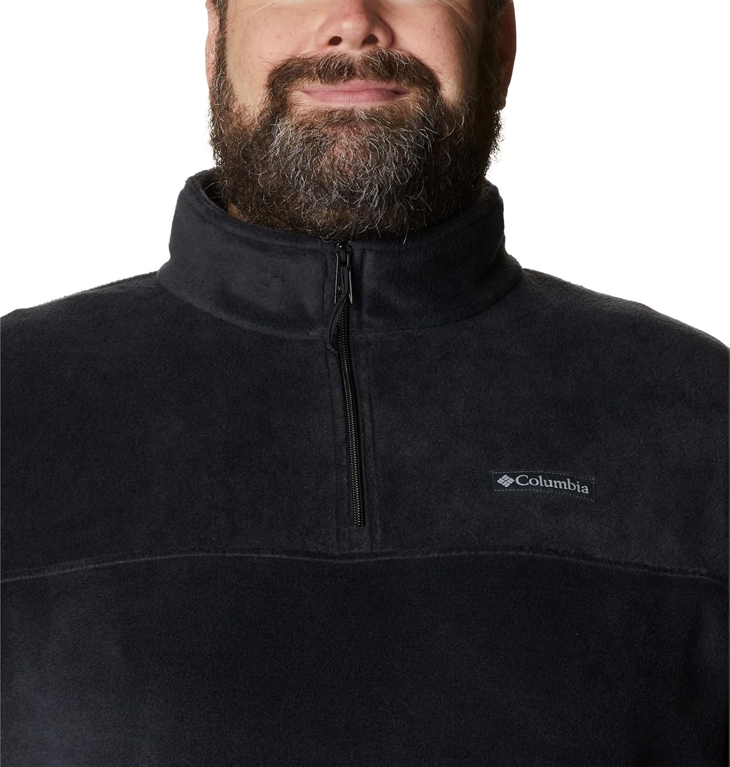 image:imageColumbia Herren FleecePullover mit halbem Reiverschluss Steens MountainSchwarz