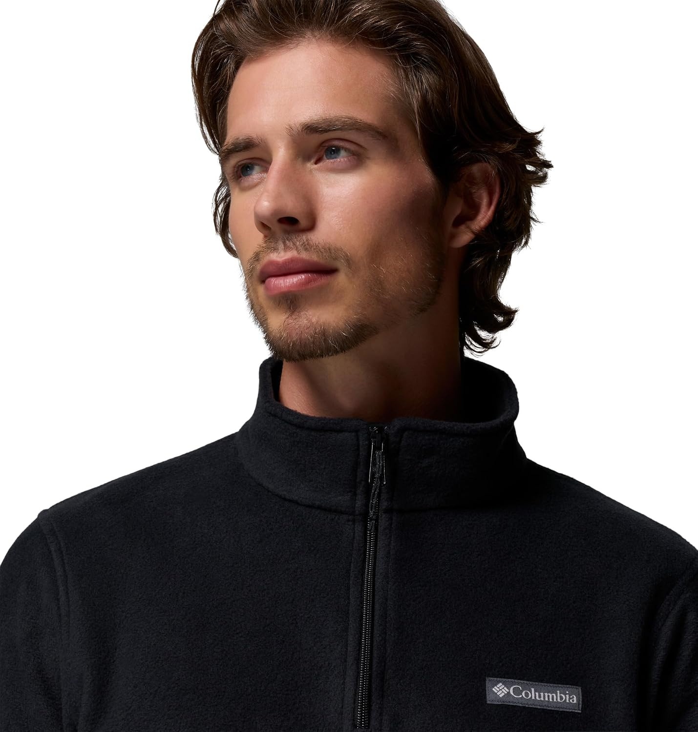 image:imageColumbia Herren FleecePullover mit halbem Reiverschluss Steens MountainSchwarz