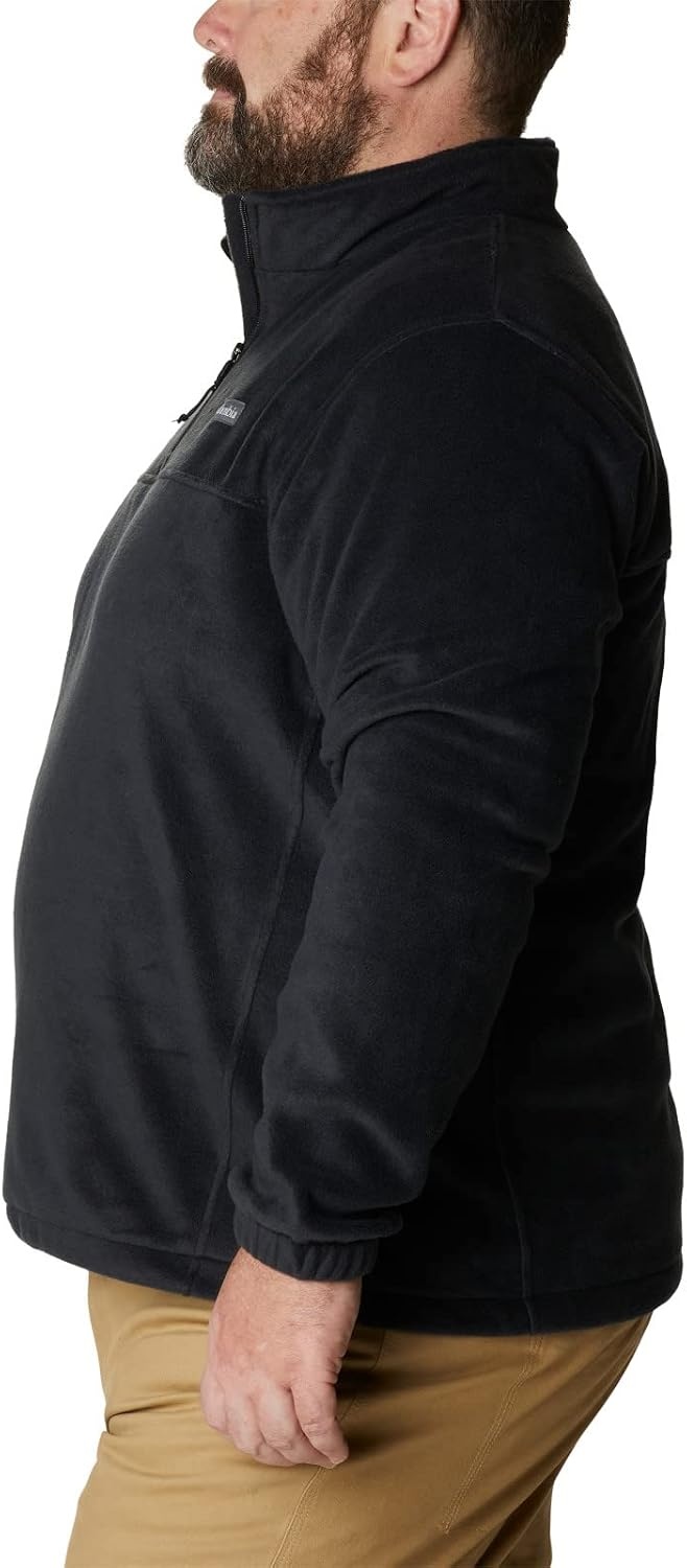 image:imageColumbia Herren FleecePullover mit halbem Reiverschluss Steens MountainSchwarz