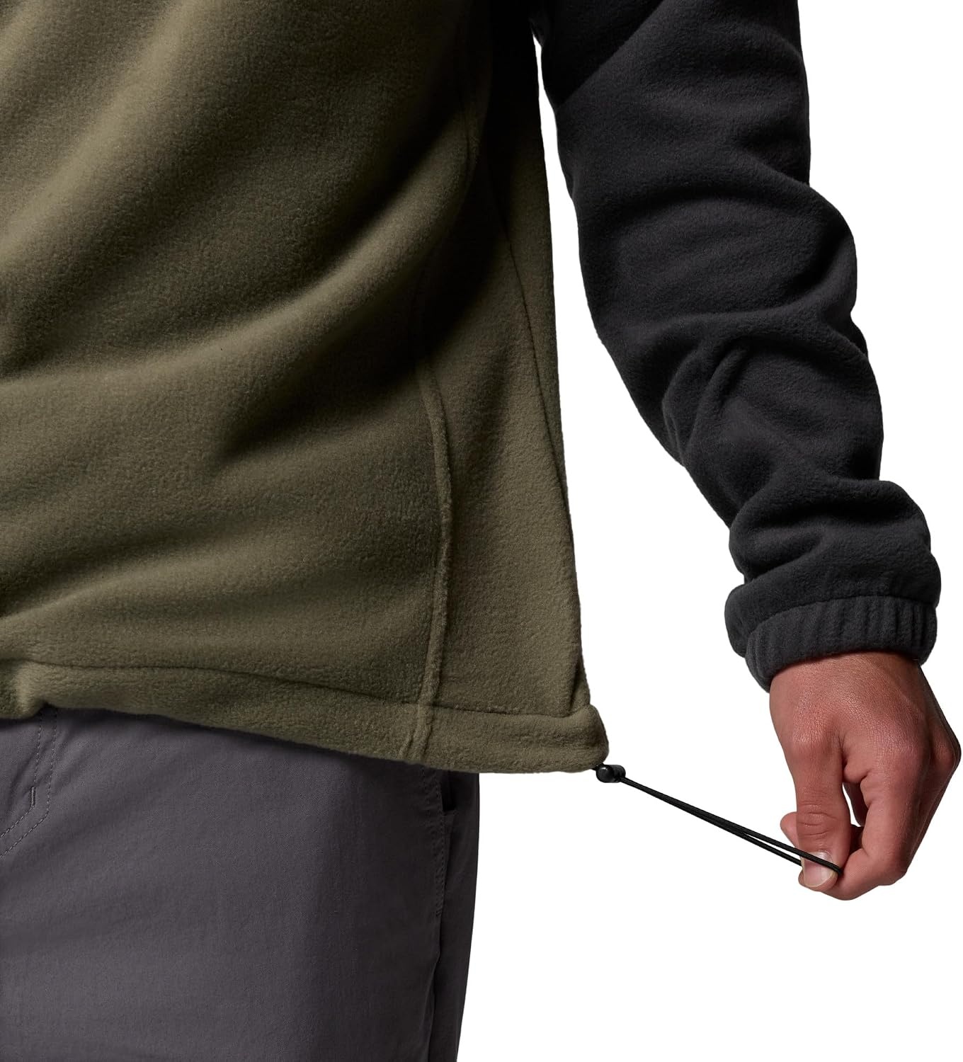 image:imageColumbia Herren FleecePullover mit halbem Reiverschluss Steens MountainShark Stone Green