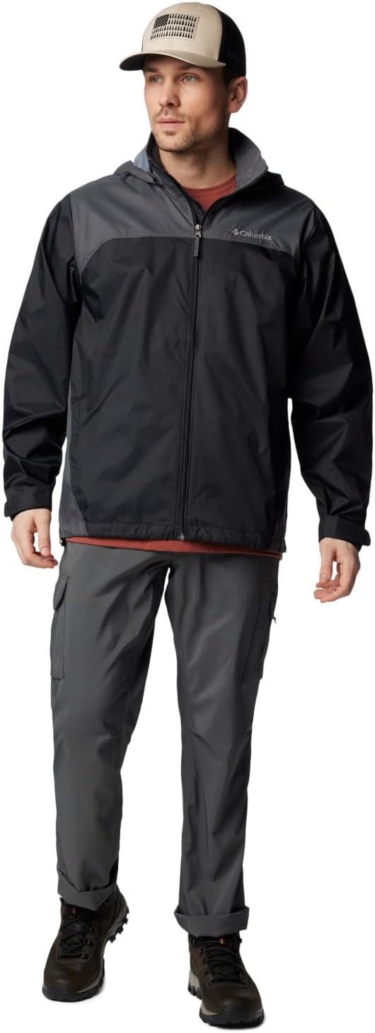 image:imageColumbia Herren Glennaker Lake Regenjacke ShellJackeSchwarz Grill