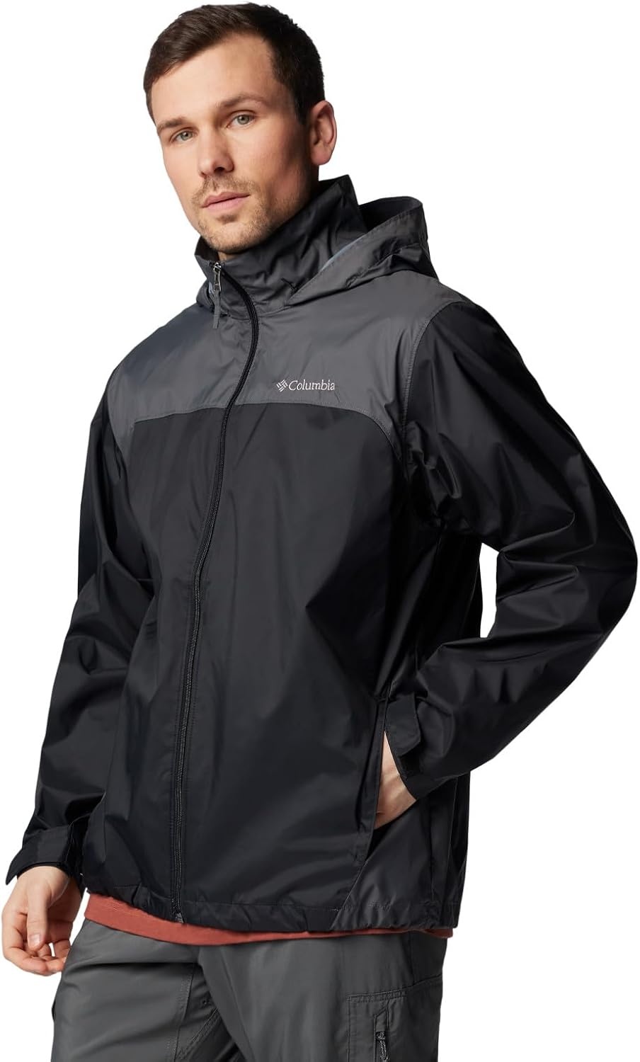 image:imageColumbia Herren Glennaker Lake Regenjacke ShellJackeSchwarz Grill