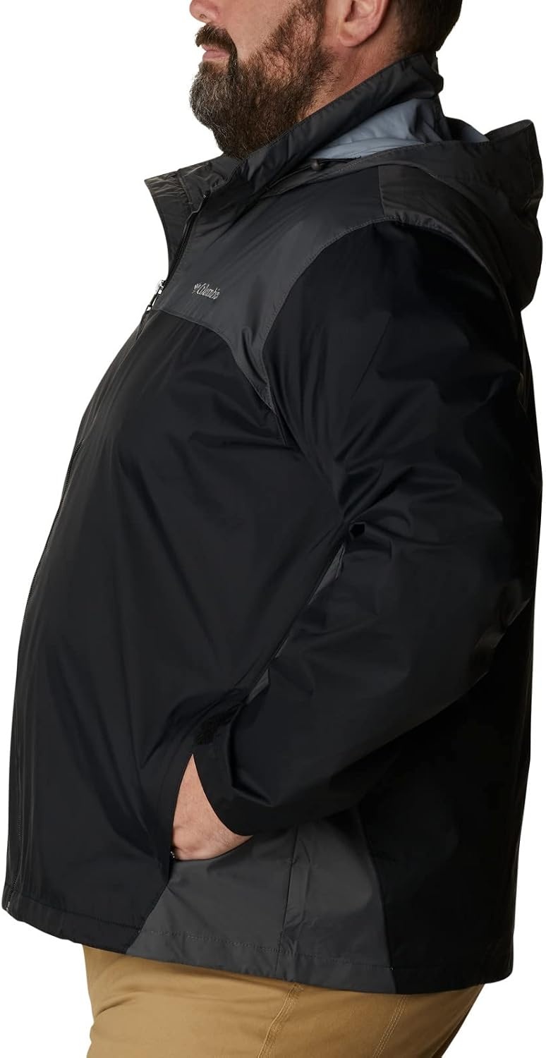 image:imageColumbia Herren Glennaker Lake Regenjacke ShellJackeSchwarz Grill