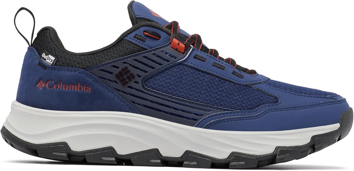 image:imageColumbia Herren Hatana Max Outdry Wp WanderschuheBlue Shadow X Warp Red