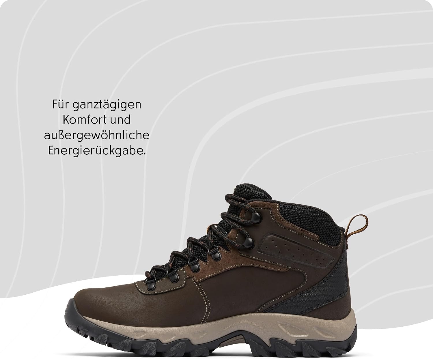 image:imageColumbia Herren Newton Ridge Plus II Stiefel Wanderschuhe Outdoor 1594731 braunCordovan Squash 232