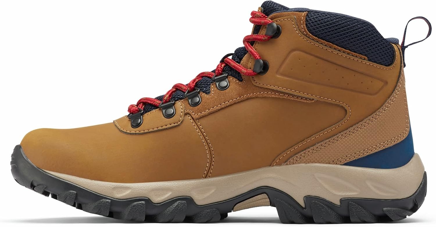 image:imageColumbia Herren Newton Ridge Plus II Stiefel Wanderschuhe Outdoor 1594731 braunLight Brown Red Velvet