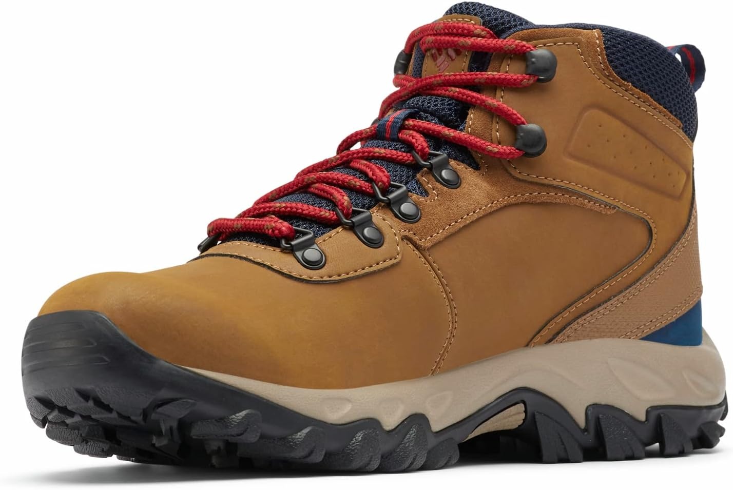 image:imageColumbia Herren Newton Ridge Plus II Stiefel Wanderschuhe Outdoor 1594731 braunLight Brown Red Velvet