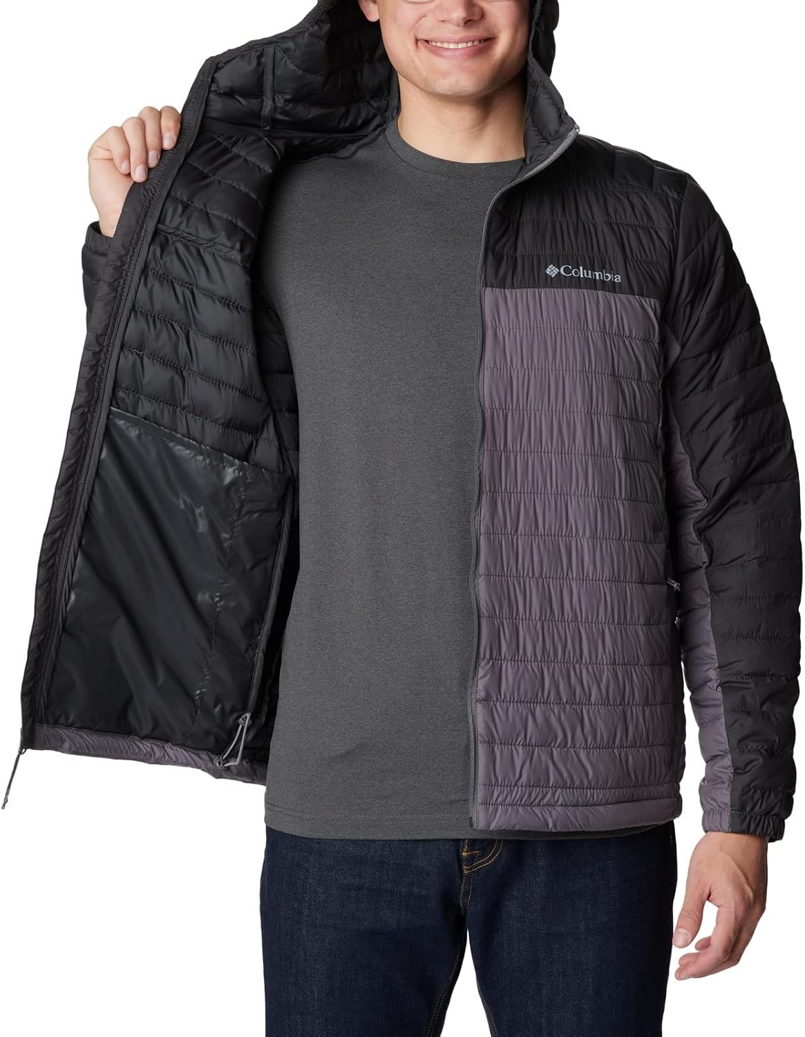 image:imageColumbia Herren Silver Falls Kapuzenjacke Silver Falls KapuzenjackeCity Grey Hai