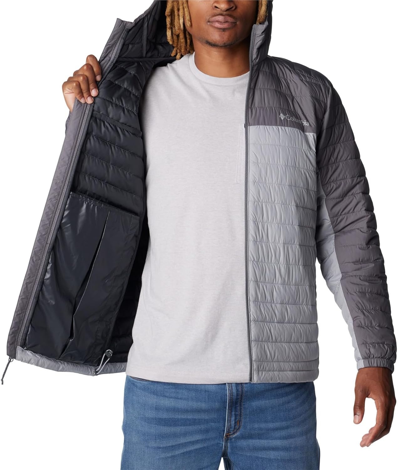 image:imageColumbia Herren Silver Falls Kapuzenjacke Silver Falls KapuzenjackeColumbia GreyCity Grey