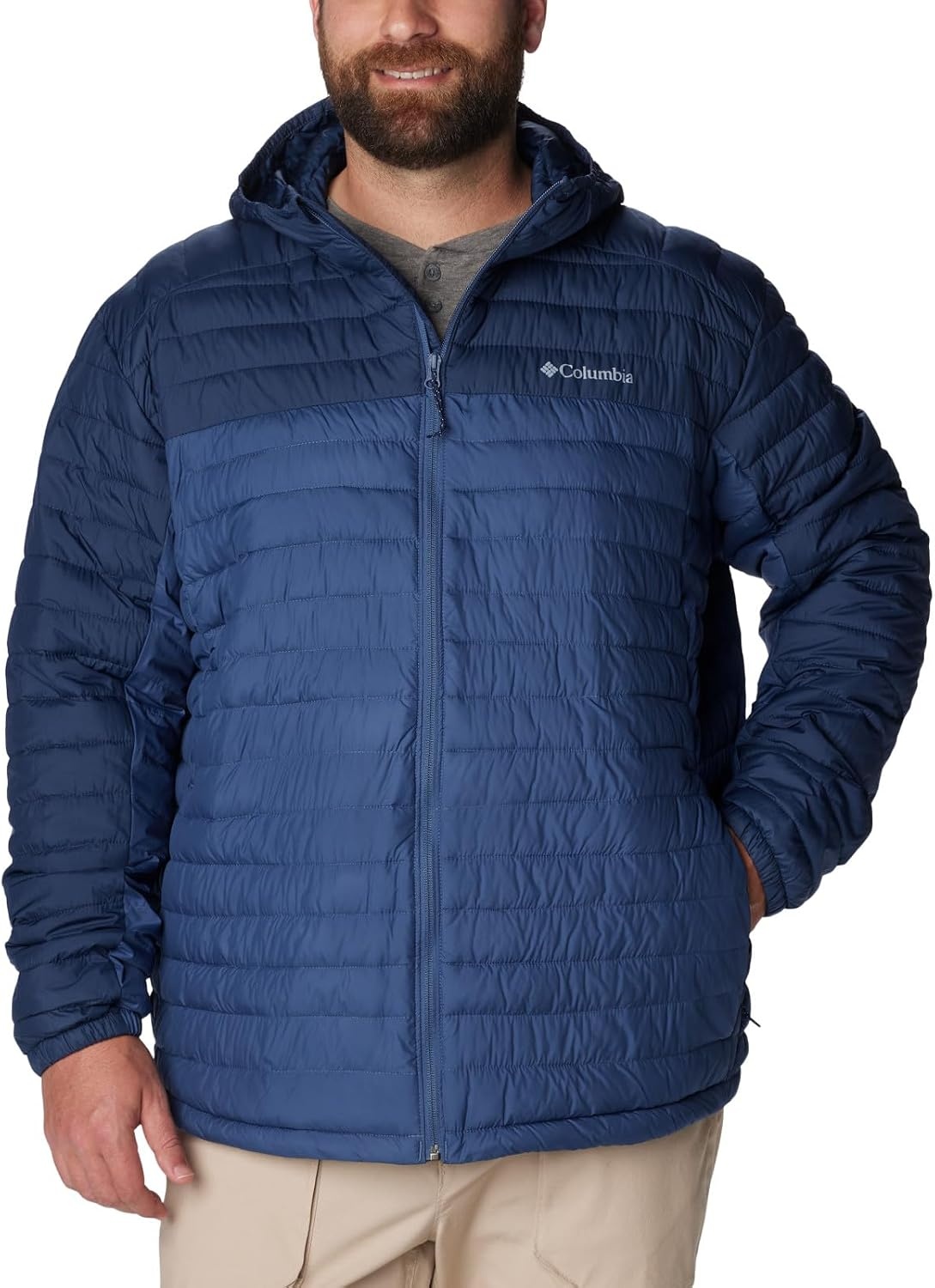 image:imageColumbia Herren Silver Falls Kapuzenjacke Silver Falls KapuzenjackeDark Mountain Collegiate Navy