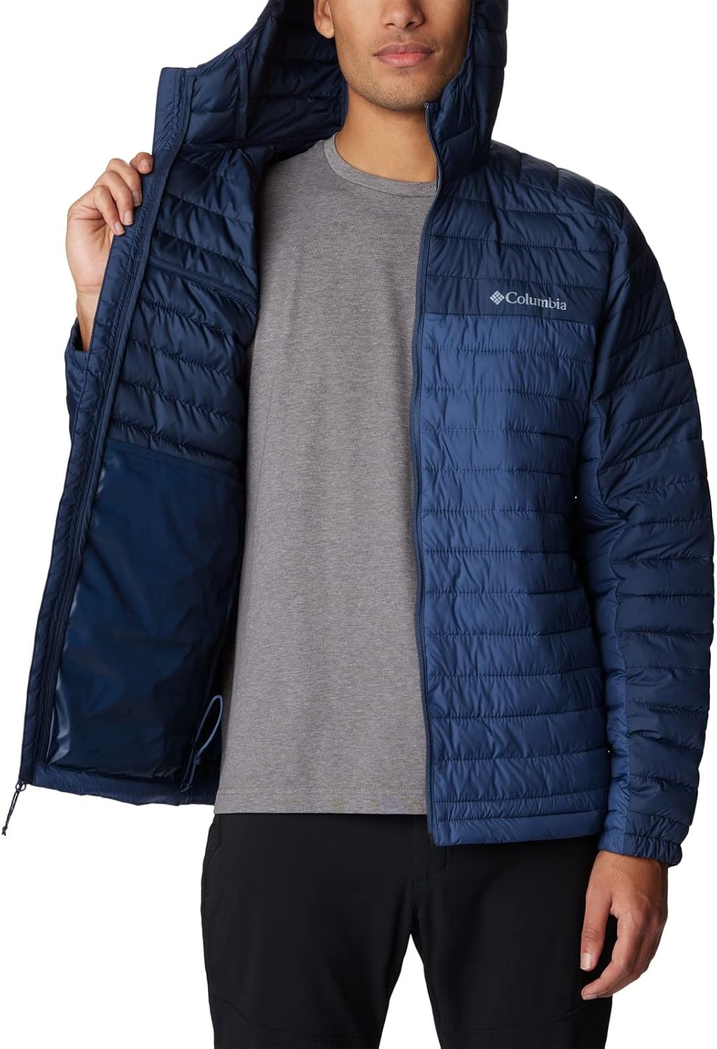 image:imageColumbia Herren Silver Falls Kapuzenjacke Silver Falls KapuzenjackeDark Mountain Collegiate Navy