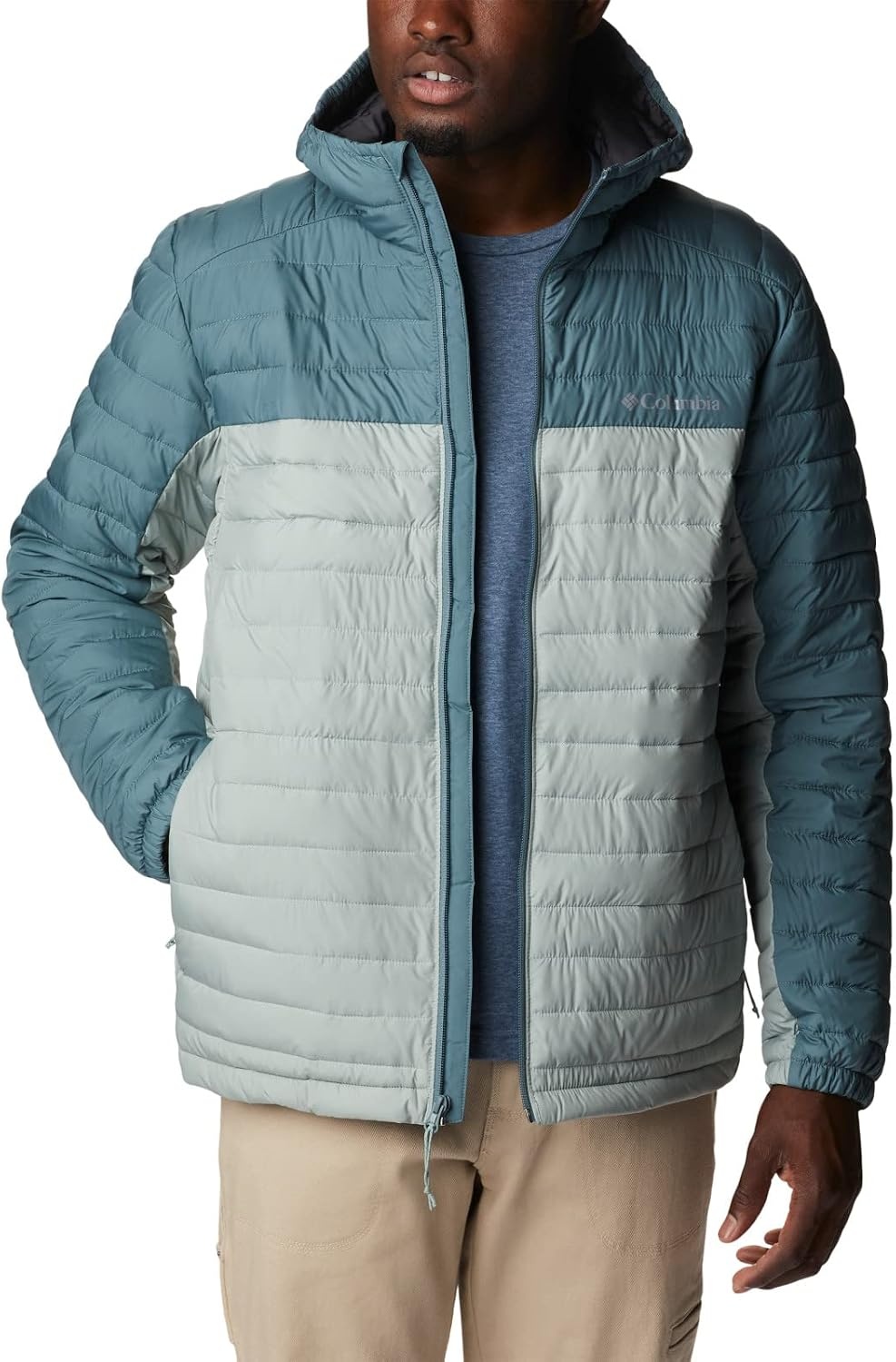 image:imageColumbia Herren Silver Falls Kapuzenjacke Silver Falls KapuzenjackeNiagaraMetall