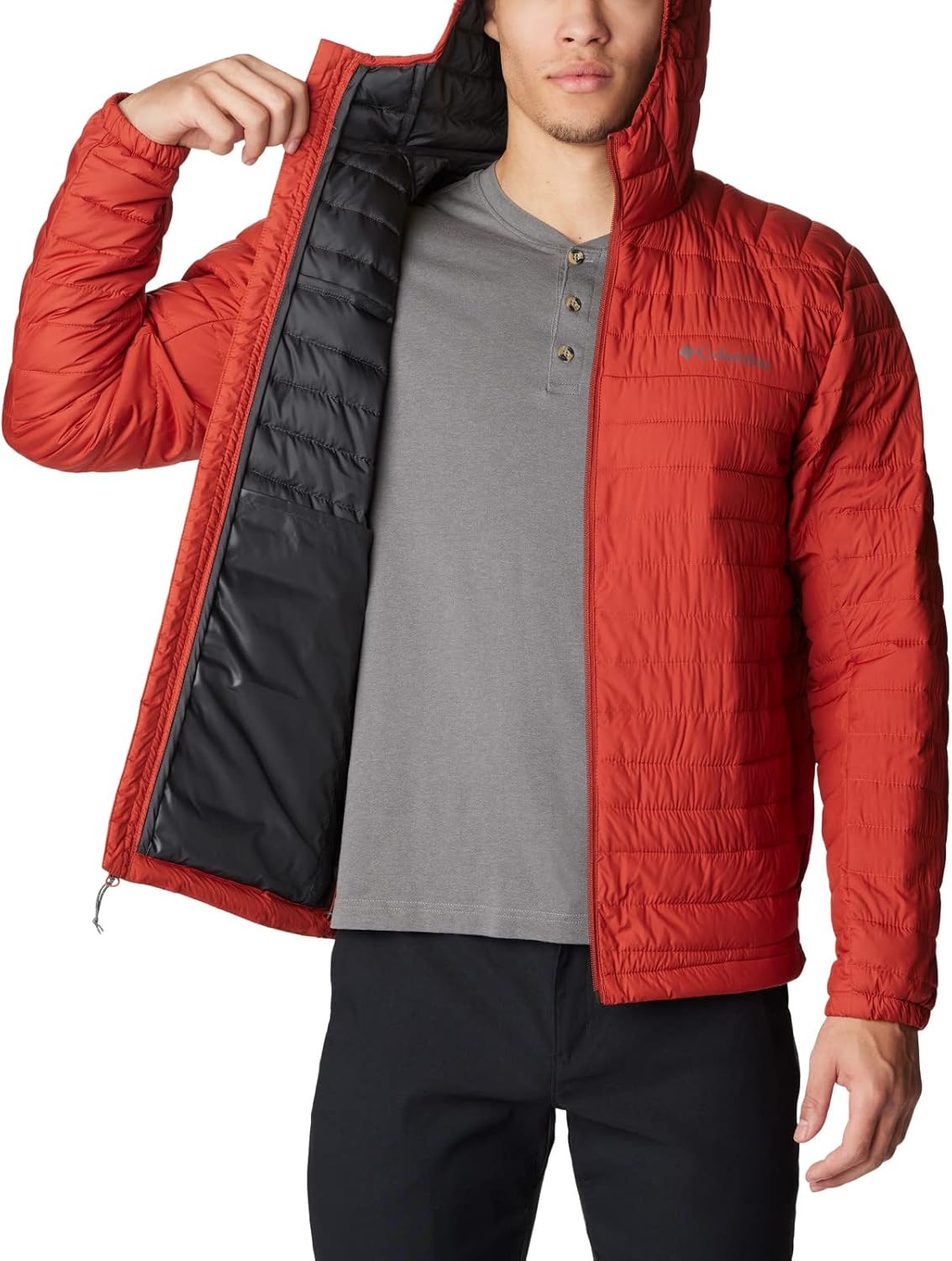 image:imageColumbia Herren Silver Falls Kapuzenjacke Silver Falls KapuzenjackeWarp Red