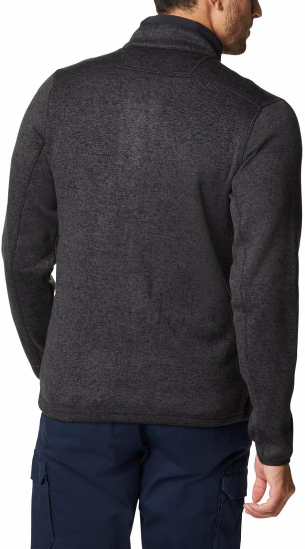 image:imageColumbia Herren Sweater Weather Full Zip Fleecejacke mit durchgehendem ReiverschlussBlack Heather