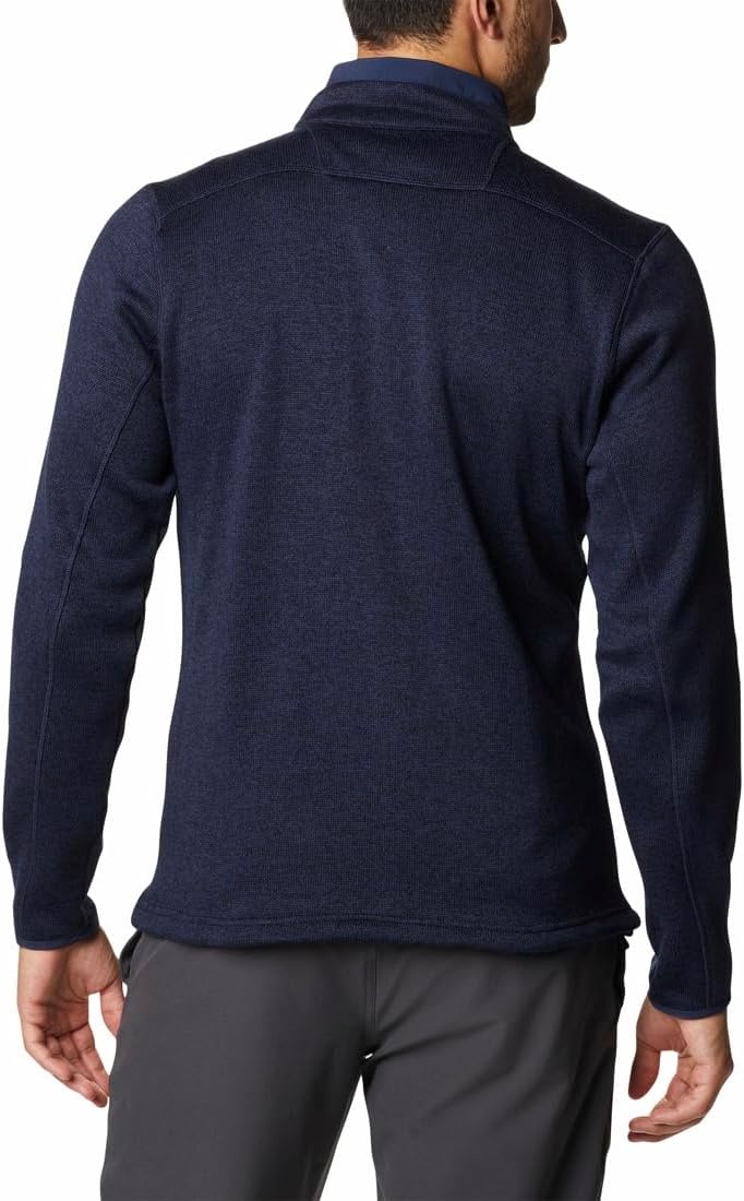 image:imageColumbia Herren Sweater Weather Full Zip Fleecejacke mit durchgehendem ReiverschlussCollegiate Navy Heather