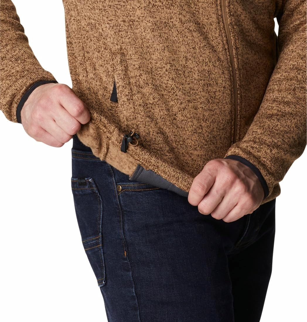 image:imageColumbia Herren Sweater Weather Full Zip Fleecejacke mit durchgehendem ReiverschlussDelta Heather
