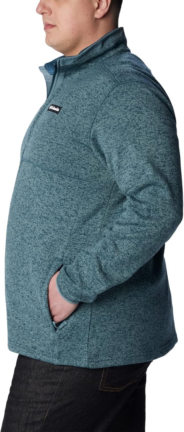 image:imageColumbia Herren Sweater Weather Full Zip Fleecejacke mit durchgehendem ReiverschlussNight Wave Heather