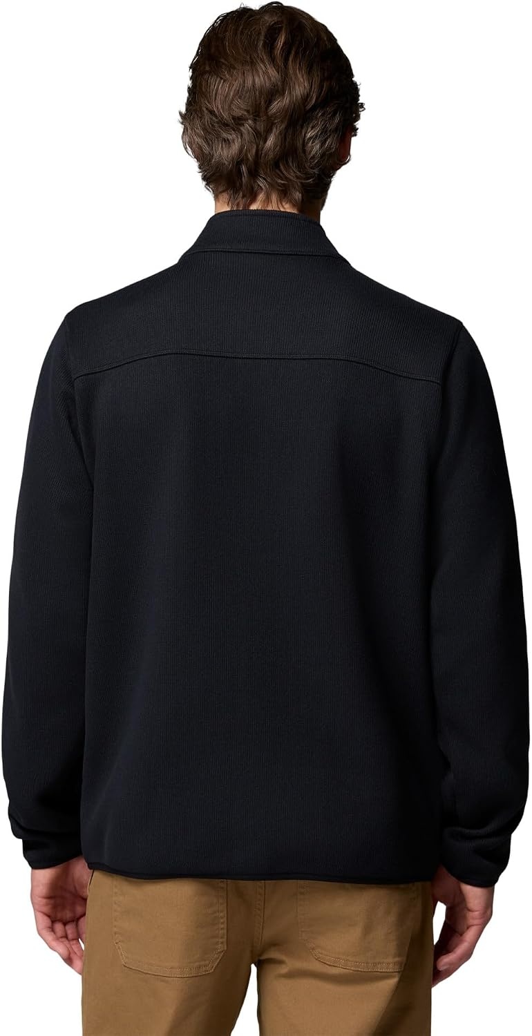 image:imageColumbia Herren Sweater Weather Full Zip Fleecejacke mit durchgehendem ReiverschlussSchwarz