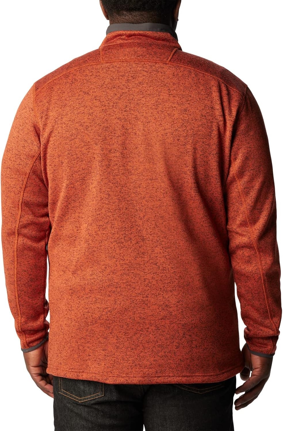 image:imageColumbia Herren Sweater Weather Full Zip Fleecejacke mit durchgehendem ReiverschlussWarp Red Heather