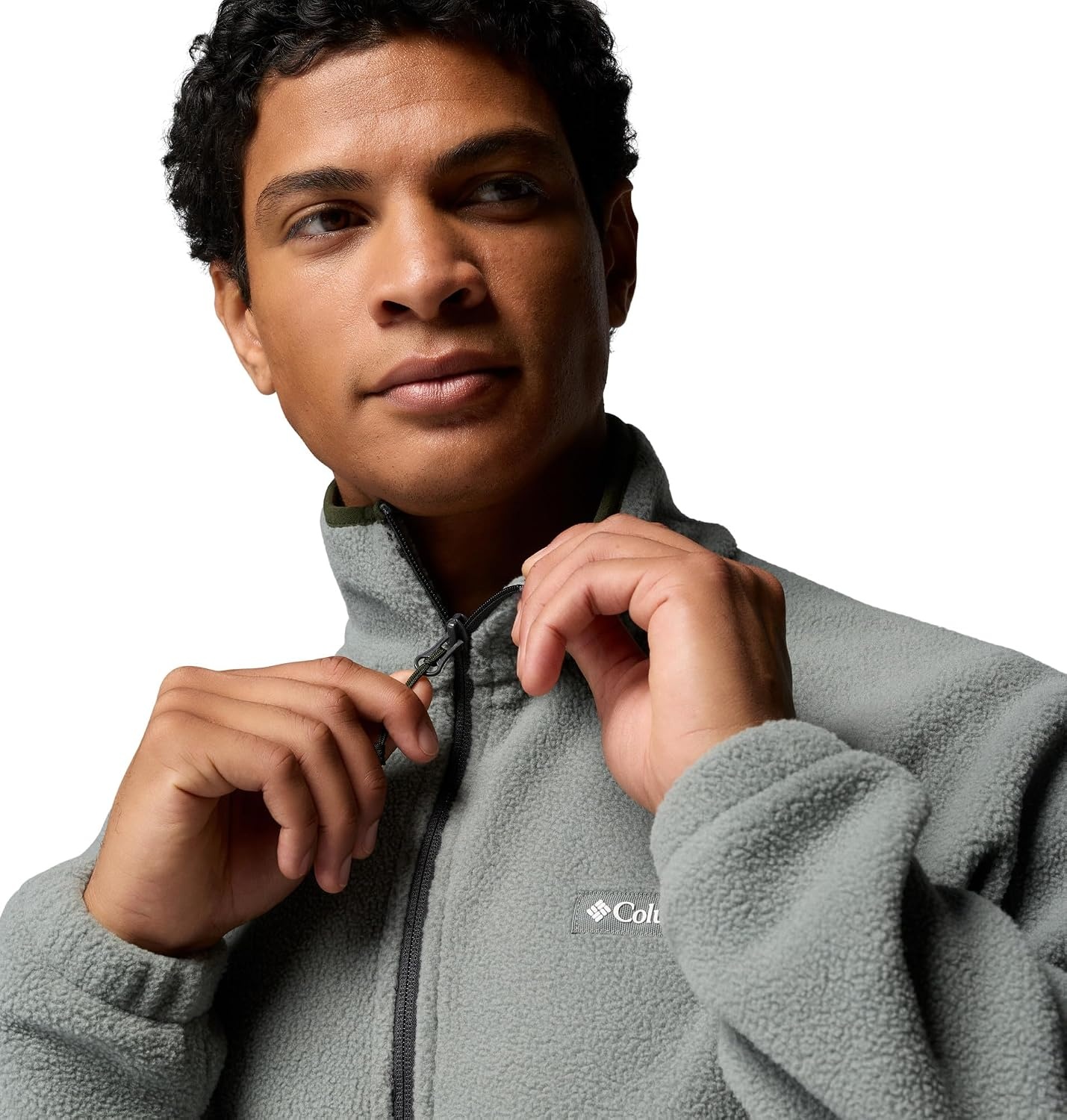 image:imageColumbia Herren Timber Crest Mtr Fleece Half Zip Fleece Pull OverSedona Sage