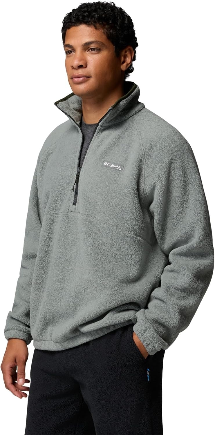 image:imageColumbia Herren Timber Crest Mtr Fleece Half Zip Fleece Pull OverSedona Sage