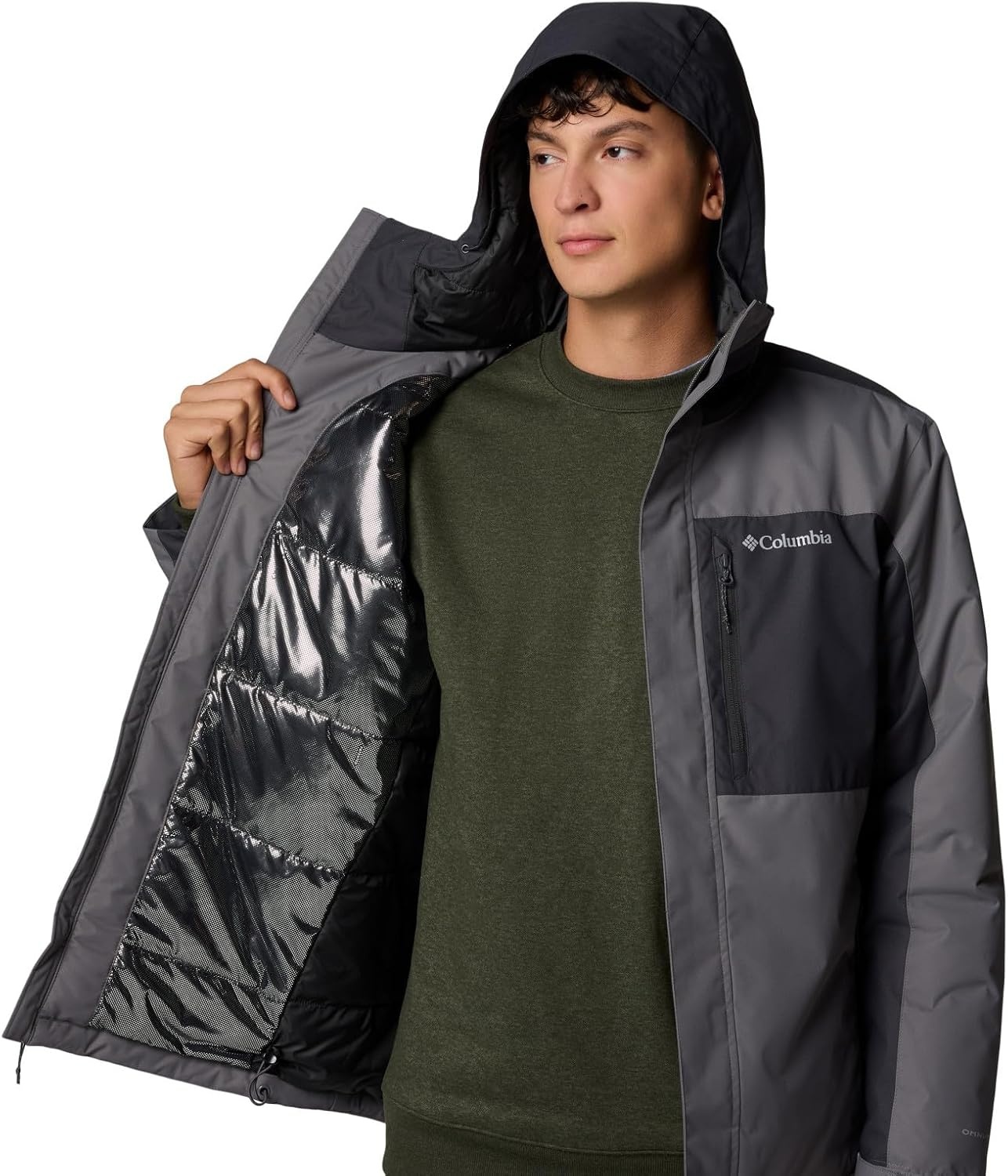 image:imageColumbia Herren Tipton Peak III Insulated Jacket Tipton Peak III Insulated Jacket 1er PackCity Grey Shark