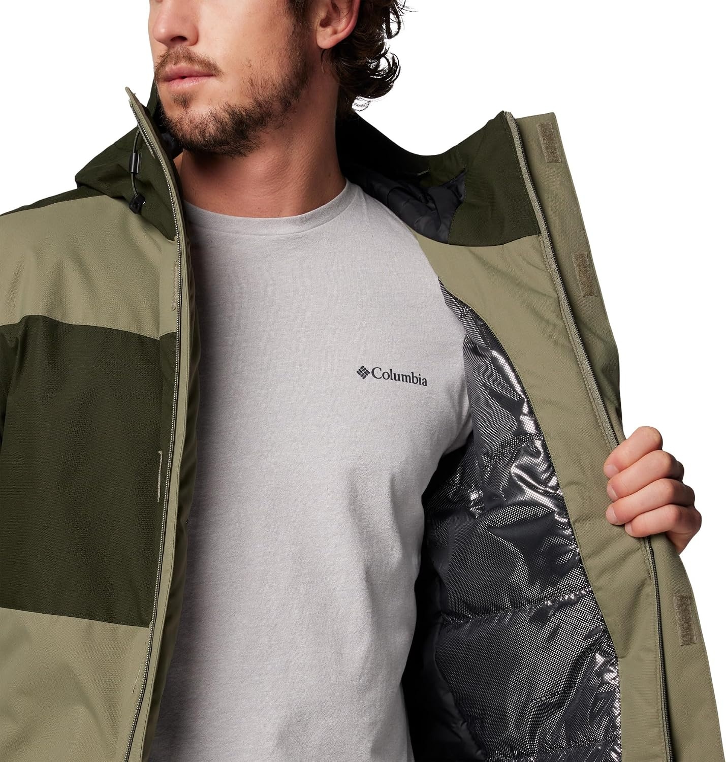 image:imageColumbia Herren Tipton Peak III Insulated Jacket Tipton Peak III Insulated Jacket 1er PackStone Green Greenscape