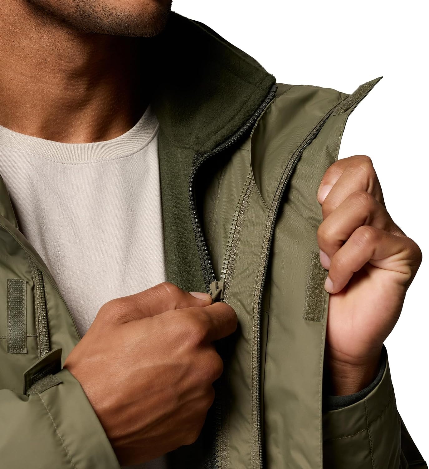image:imageColumbia Herren Watertight Interchange Jacket 3in1WintermantelStone Green