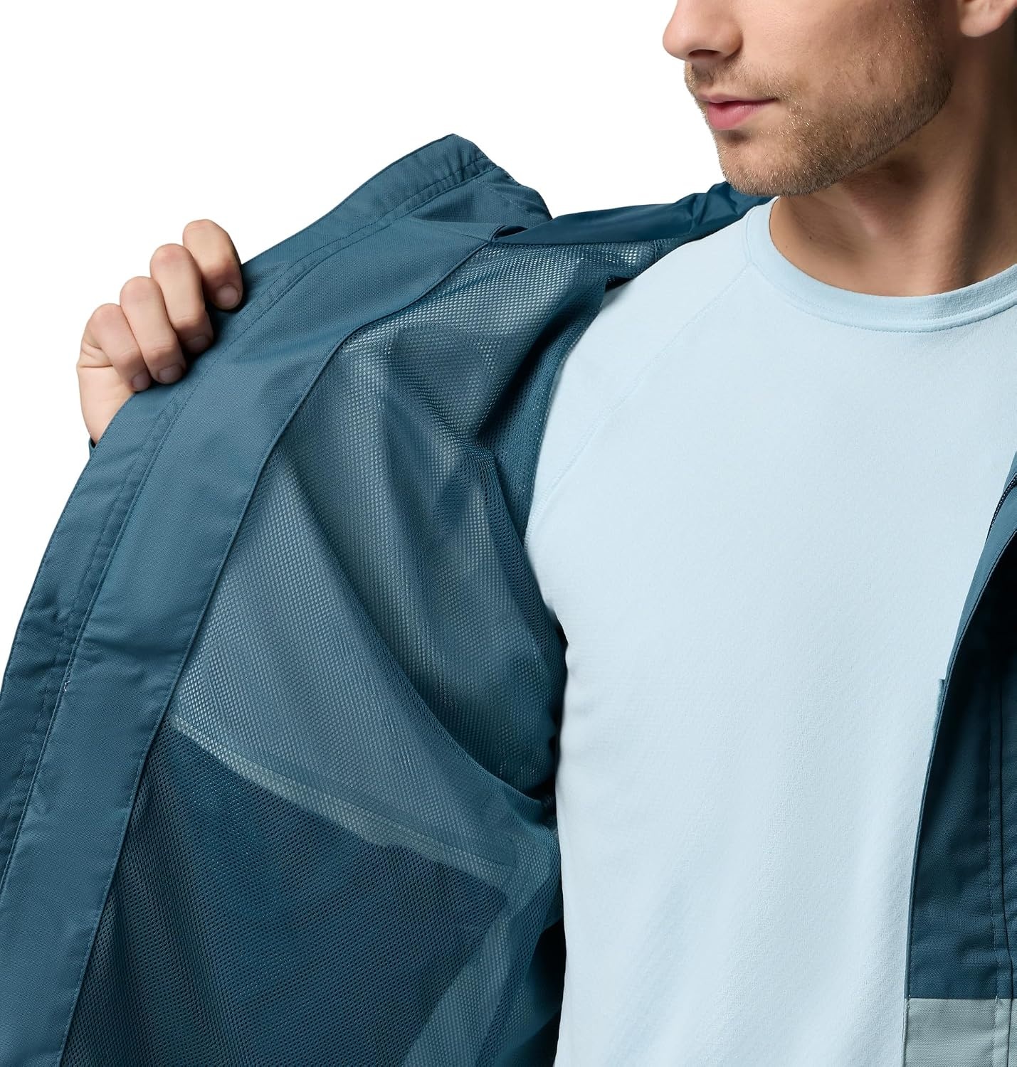 image:imageColumbia Hikebound II Jacket Wasserdichte Regenjacke fr HerrenEverblueCrushed Blue