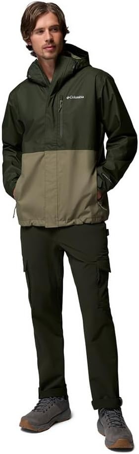image:imageColumbia Hikebound II Jacket Wasserdichte Regenjacke fr HerrenGreenscapeStone Green