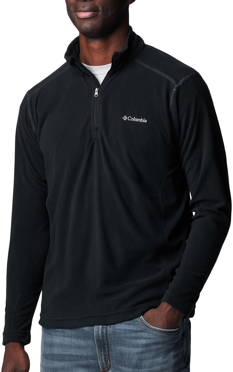 image:imageColumbia Klamath Range II Half Zip Fleece Pullover fr Herren1352472010 Black