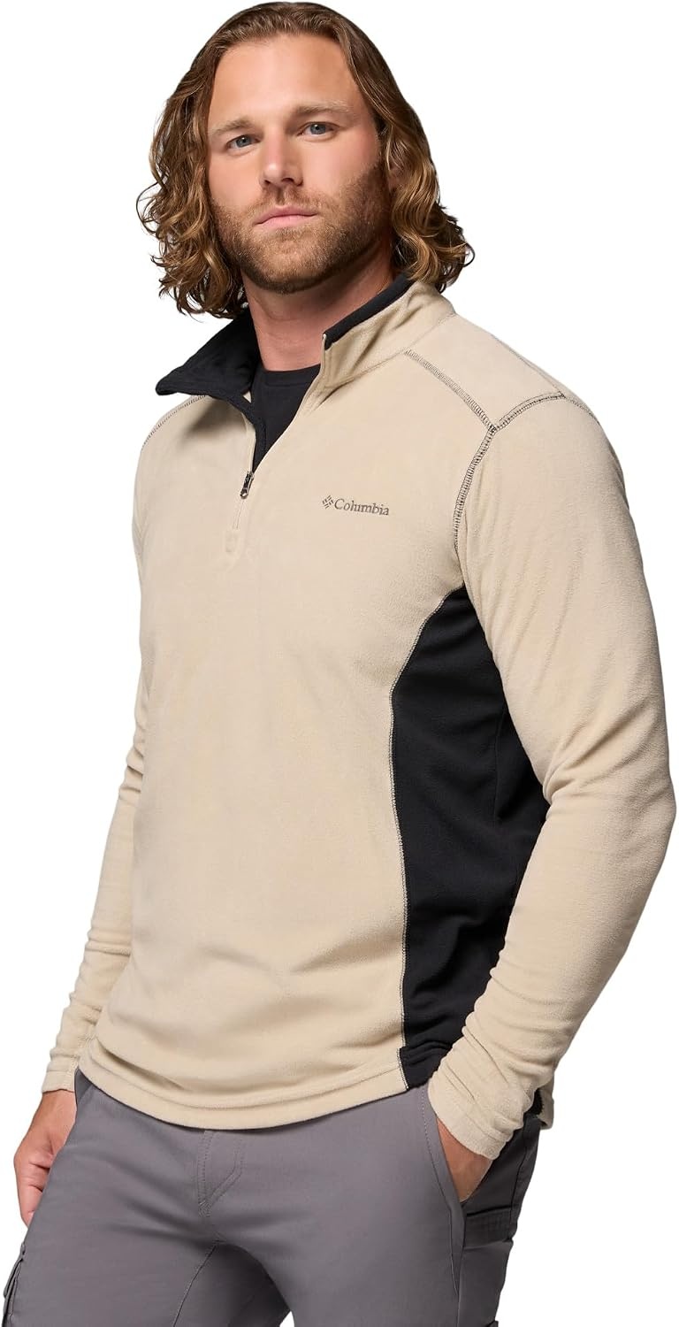 image:imageColumbia Klamath Range II Half Zip Fleece Pullover fr HerrenAntike FossiliSchwarz
