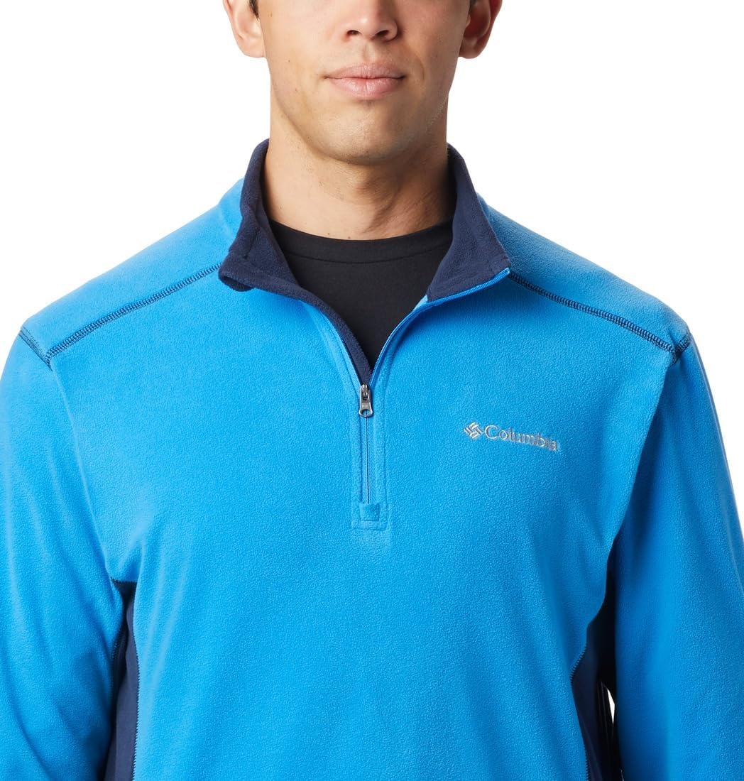 image:imageColumbia Klamath Range II Half Zip Fleece Pullover fr HerrenAzure Blue Collegiate Navy