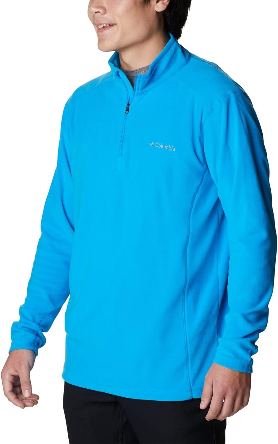 image:imageColumbia Klamath Range II Half Zip Fleece Pullover fr HerrenBlau Compass Blue